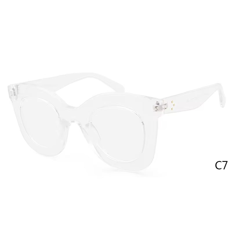 2020 Retro Oversized Cat Eye Sunglasses Women Luxury Brand Designer 90S Tortoiseshell Cateye Sun Glasses Shades SP107