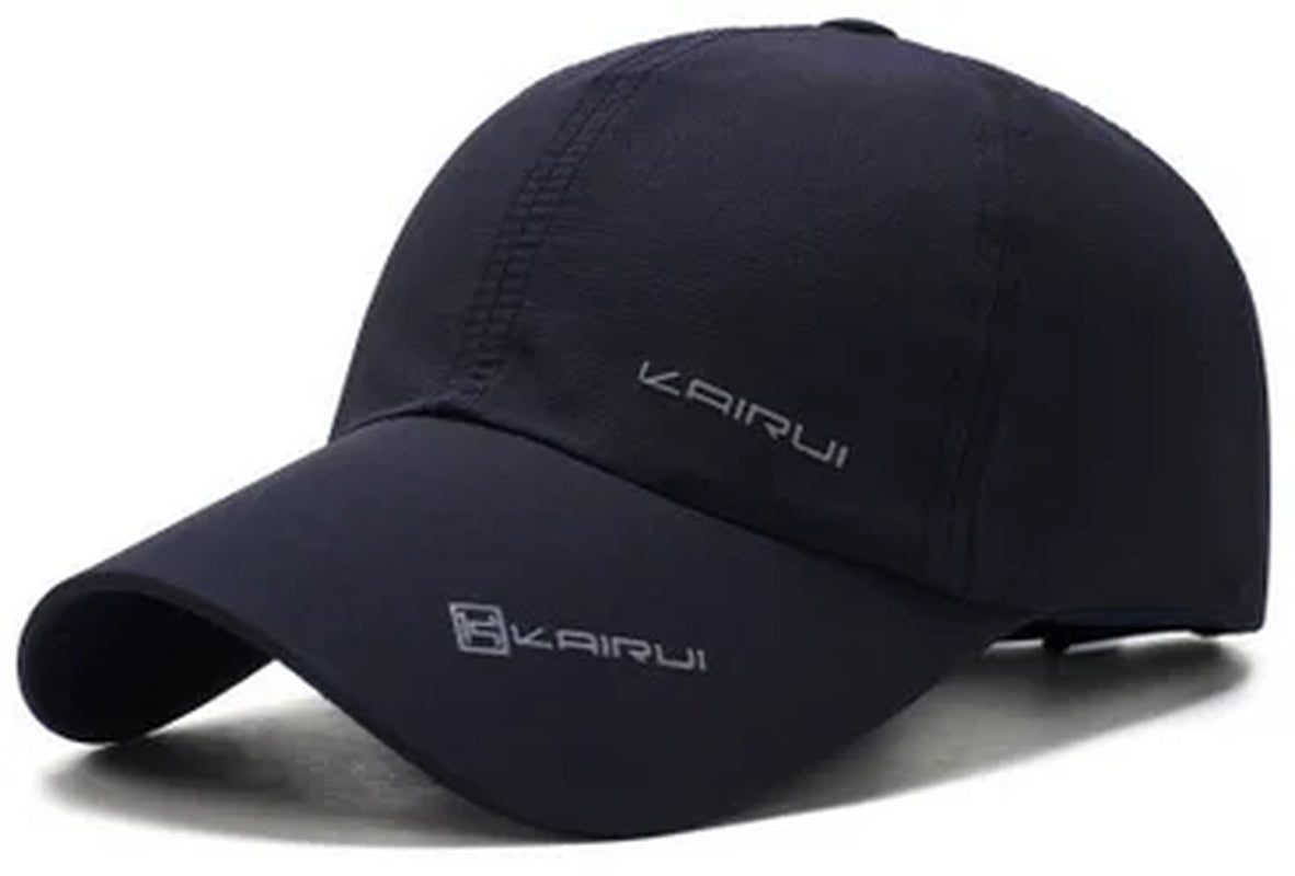 Quick Dry Baseball Caps for Men Black Adjustable Women Running Cap Casual Hat Breathable Summer Mesh Sport Hats 2023