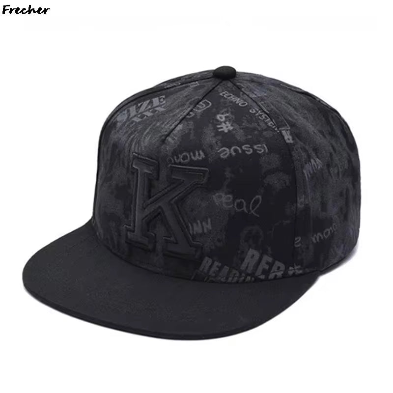 Snapback Caps Hip Hop Male Bone Baseball Cap Adult Snapback Men Women Hat Female Band Rock Baseball Flat Hats Fitted Cap Summer