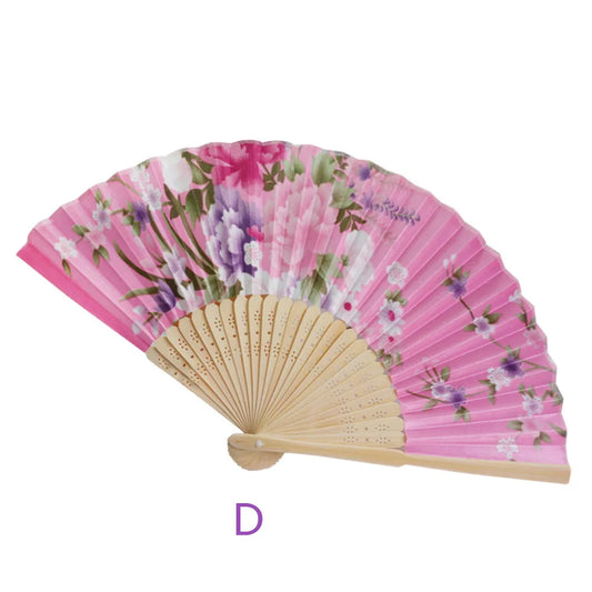 Dance Vintage Party Folding Fan Hand Chinese Held Christmas Party Decorations Birthday Boy Decorations 1 420 Party Decorations