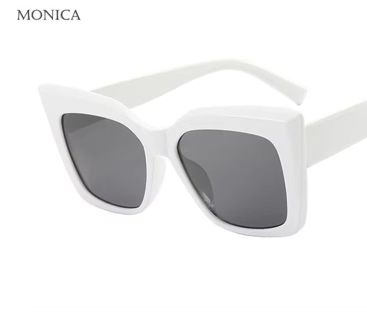 Oversized Cat Eye Sunglasses 2024 Fashion Women Shades Trending Men Gradient Sun Glasses Shades UV400 Glasses Goggles