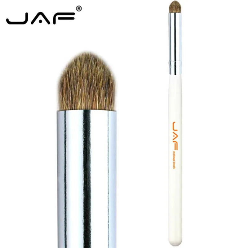 JAF 7Pcs Makeup Brush Set High Quality Eyeshadow Eyebrow Eye Brushes Natural Animal Hair Make up Brush Cosmetic Tool 25#701