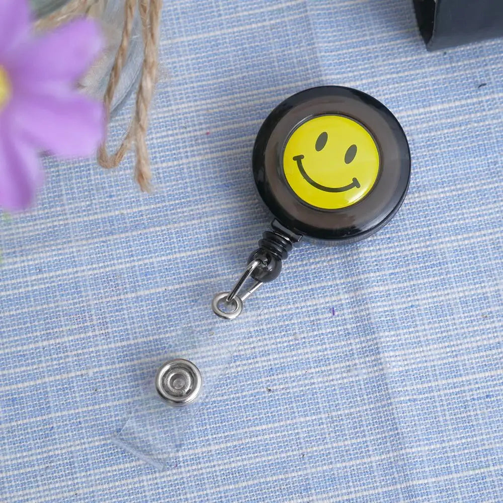 Creative Retractable X-Ray Badge Reel Radiology Badge Reel Holder Badge Reel Nurse Doctor Student Card Reel Clip Office Supplies