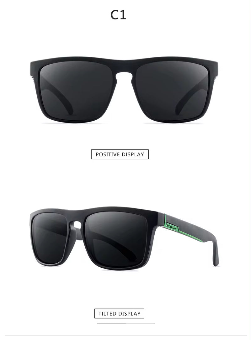 New Fashion Guy'S Sun Glasses Polarized Sunglasses Men Classic Design Mirror Square Ladies Sun Glasses Women